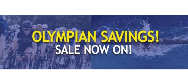 Save like an Olympian - Sale Now On!