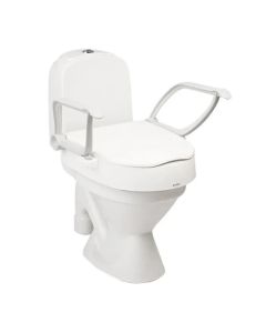 The Cloo Height Adjustable Raised Toilet Seat - With Arms