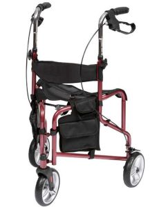 Steel Three Wheel Walker