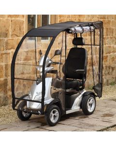 Executive Mobility Scooter Canopy with Polycarbonate Screen