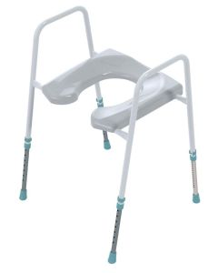Prima Toilet Frame with Horseshoe Seat