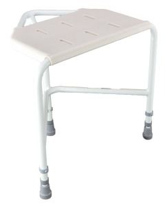 Height Adjustable Corner Shower Stool 