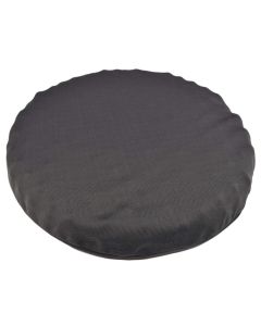 Putnams Sero Pressure Round cut-out Convoluted Stockinette Cover Ring Cushion - Black (17x3") 