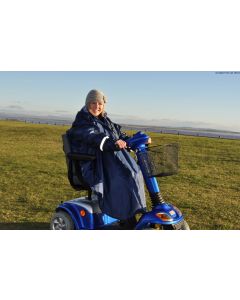Splash Deluxe Lined & Sleeved Wheelchair Poncho
