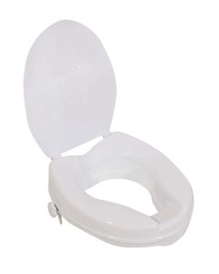 Viscount Raised Toilet Seat with Lid