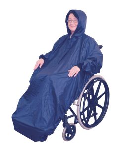 Fleece Lined Wheelchair Mac with Sleeves