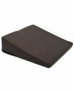 Harley 11° Coccyx cut-out Velour Cover Wedge Cushion - Black (14x14x4") 1 from Mobility Smart