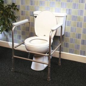 Adjustable Aluminium Toilet Surround