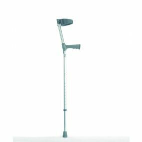 Coopers Elbow Double Adjustable Crutches - Plastic Handles (X Long)