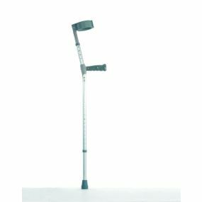 Coopers Elbow Double Adjustable Crutches - PVC Handles (Medium)