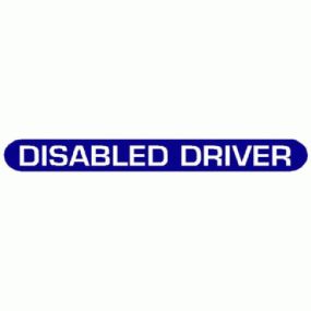 Disabled Driver - Car Sticker 15