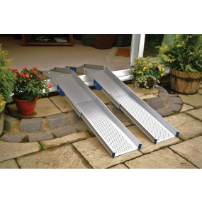 Extra Wide Adjustable Lightweight Channel Ramps