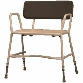 Extra Wide Shower Chair With Detachable Back