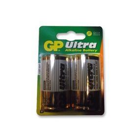 GP Ultra Alkaline Batteries - Type D