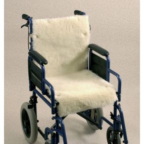 Wheelchair Seat & Backrest Fleece Cover