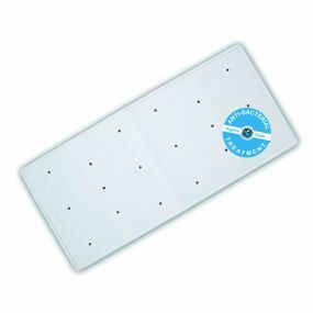 Anti- Bacterial Bath Mat  - White (34x74cm)