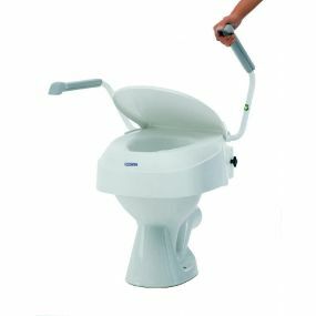 Aquatec 900 Raised Toilet Seat With Arms (Adjustable Height)