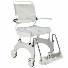 Aquatec Ocean Shower Commode Chair - Attendant Propelled