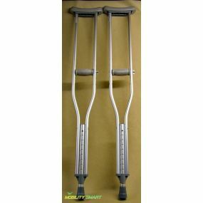 Aluminium Underarm / Axilla Crutch - Small (Pair)