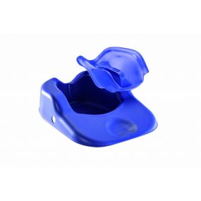 Bassidoux Bedpan (With Lid) - Blue