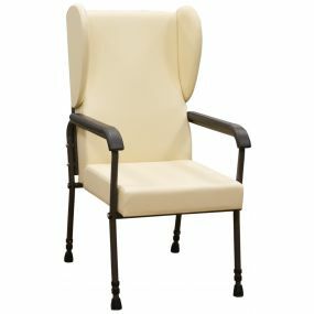 High Back Chair - Cream