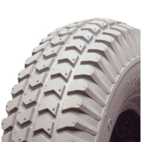 Cheng Shin - Pneumatic Grey Tyre (Pattern Block C248) - 300 X 4 (260 X 85)