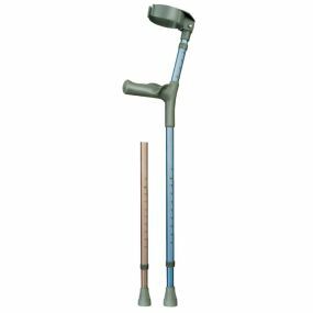 Comfort Grip Adjustable Crutches - Blue
