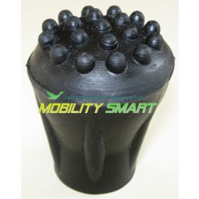 Pipped Ferrules (C Type) - Black, Size: 25mm (1 inch)