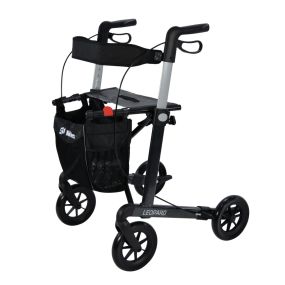 Leopard Rollator With Soft Wheels 