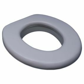 Padded Toilet Seat With Rim & Vinyl Cover