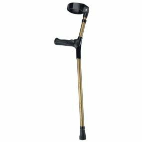 Comfort Grip Adjustable Crutches - (Bronze)