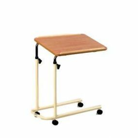Economy Over Bed Table With Castors