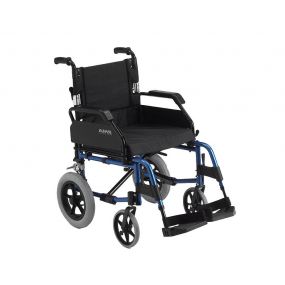 Roma - Lightweight Transit Wheelchair - Blue - 18