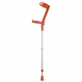 Rebotec - Standard Soft Grip Coloured Crutches - Red