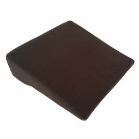 Harley 11 Degrees Velour Cover Wedge Cushion - Black (14x14x4