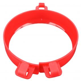 Plastic Plate Guard - Red