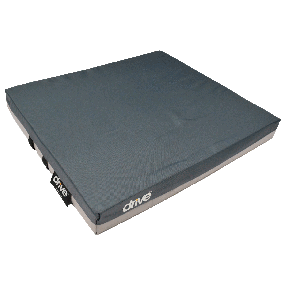 Drive Gel Vinyl Cover Pressure Relief Cushion - Black (18x16x2