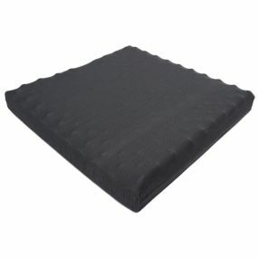 Putnams Sero Pressure Coccyx cut-out Convoluted Harmony Cover Cushion - Black (19.5x19x3