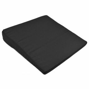 Sissel Nylon Cover Wedge Cushion - Black (13x13x2.5