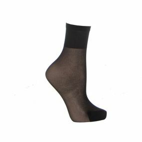 Cosyfeet - Extra Roomy Ankle Highs - Black
