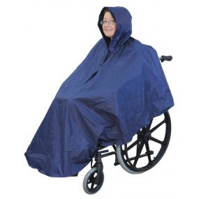 Navy Wheelchair Poncho