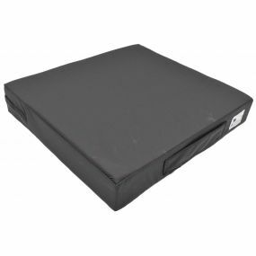 Prima Visco-Elastic Waterproof Cover Cushion - Black (16x15x2.75