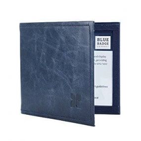 Leather Blue Badge Timer Wallet - Air Force One