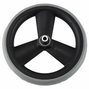 Wheelchair Or Mobility Aid Castor Wheel Solid - 200x30mm (Low Profile)