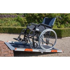 Premium Cross Fold Wheelchair Ramp - 7ft