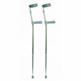 PVC Wedge handle Elbow Crutches - Medium