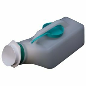 Male Urinal Bottle & Non-Spill Adapter