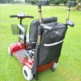 Splash Wheelchair Bag with Crutch Holder - Large