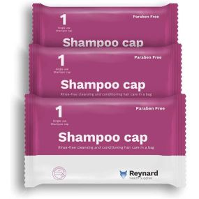 No Rinse Shampoo Cap - Pack of 3