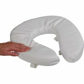 Padded Raised Toilet Seat With Straps - 5cm (2